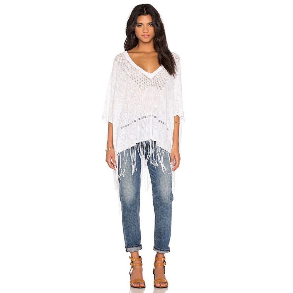 Feel The Piece Essex Fringe Poncho